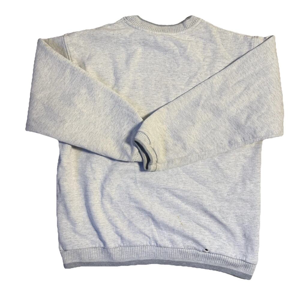 Vintage DIPORT USA Gray Crewneck Sweatshirt L 80s 90s Blank Workwear - Picture 9 of 10